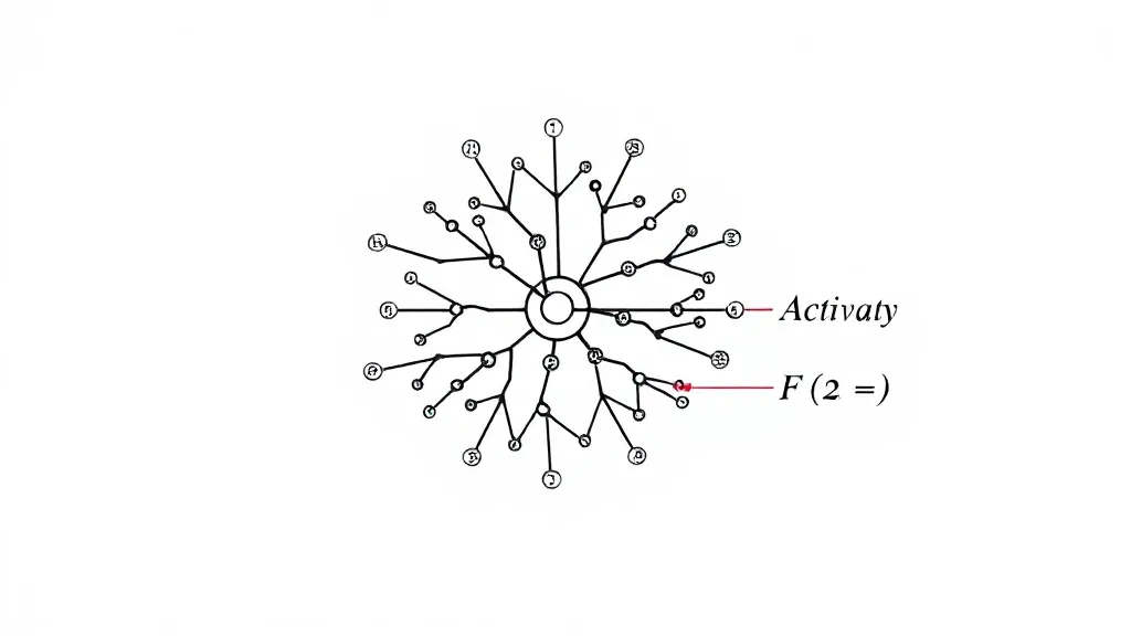 Diagram of a single artificial neuron showing inputs, weight